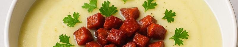 Potatis och purjolökssoppa